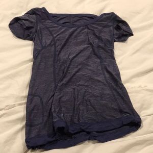 lulu lemon work out shirt